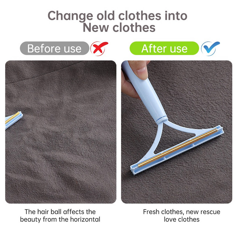Kézi kisállatszőreltávolító macska és kutya szőreltávolító kefe Szöszeltávolító Szöszhenger Kanapé Ruhák Tisztítókefe Szerszám Kisállatkellékek