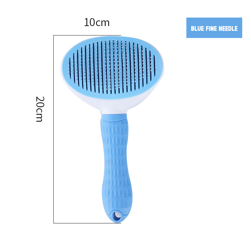 Kisállat fésű rozsdamentes acél tű fésű kutya és macska szőrtelenítése Lebegő szőr tisztító szépség bőrápolás Kutya tisztító kefe