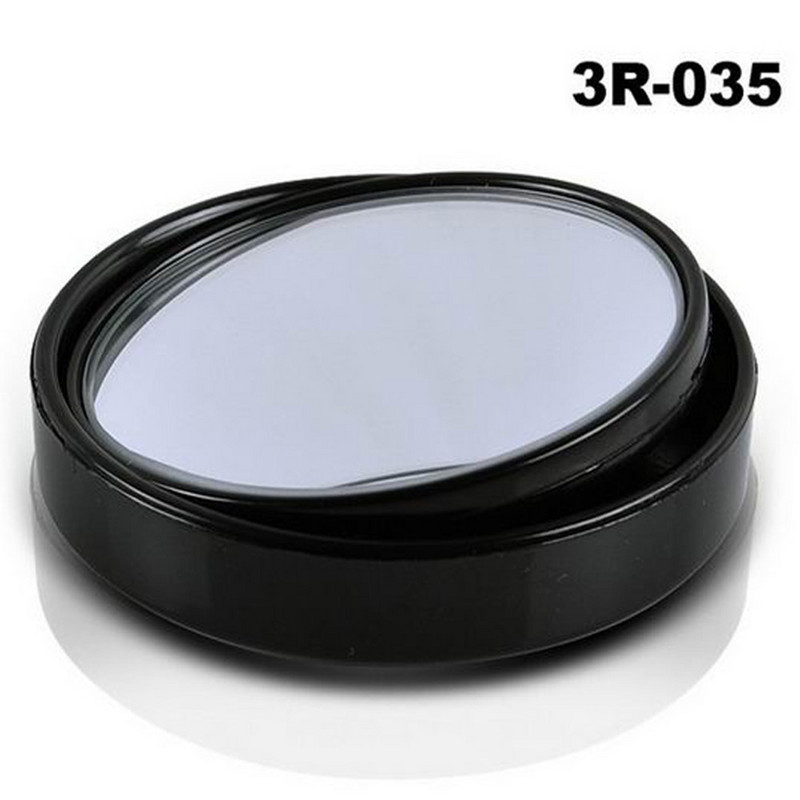 2db/tétel 3R-035 Automatikus visszapillantó tükör kis kerek tükör holttértükör széles látószögű objektív 360 fokban állítható visszapillantó