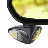 360 fokban forgatható autó holttér domború tükör Automibile külső visszapillantó parkoló tükrök biztonsági tartozékok