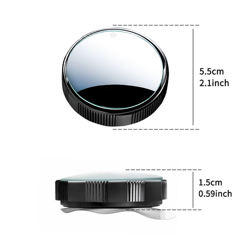 Autó széles látószögű holttértükör kis kerek tükör 360°-os hátrameneti kiegészítő visszapillantó tükör Dongfeng DFM AX7 H30 S30 DFSK SX5-höz