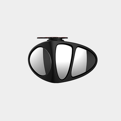 3 in 1 360 kraadi pööratav kolmepoolse auto pimenurga peegli tagurdamise pimeala kumer parkimispeegli ohutustarvikud