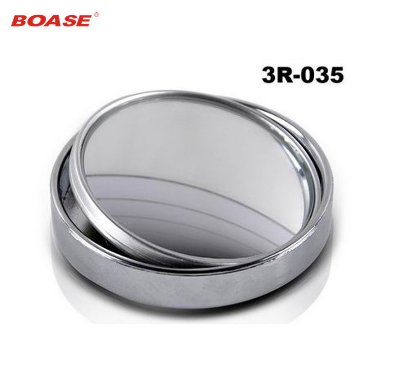 2Gb Auto Automašīnas atpakaļskata spogulis mazs apaļš spogulis Aklās zonas spogulis Platleņķa objektīvs 360 grādu regulējams Atpakaļskata palīgierīce