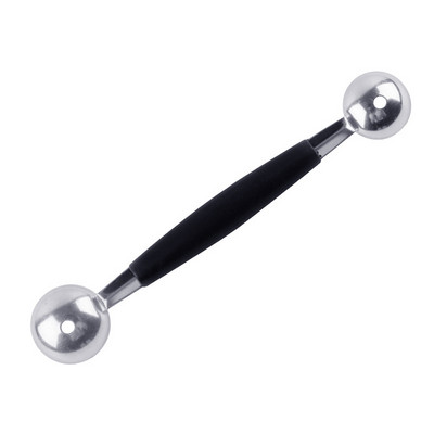 Kettős kétvégű ásós golyóskanál görögdinnye fagylalt kanál szorbet desszert gyümölcskanál konyhai főzőeszköz