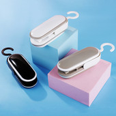 Mini táskazáró Hordozható hővákuumos tömítők 2 az 1-ben hővágó tömítők élelmiszerzacskó tárolására, horoggal kézben tartva