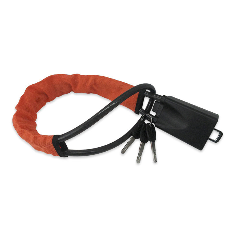 Automobilio vairo užraktas Virvės užraktas Automobilio vairo užraktas Plieninis trosas saugos diržo sagties užraktas Universalus modelis Taikomas