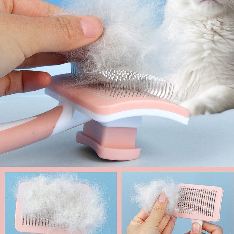 Naminių gyvūnėlių plaukų slinkimo šukos Šunų kačių šepetys Ilgų plaukų priežiūra patalpose Katėms Šepečių plaukų šalinimas Priemonės naminiams gyvūnėliams.