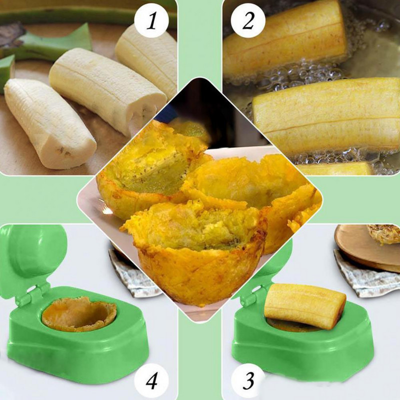 Töltött útifű-készítő kényelmes függőlyuk Könnyen tisztítható útifű-sajtoló hordozható Toston húsgombóc