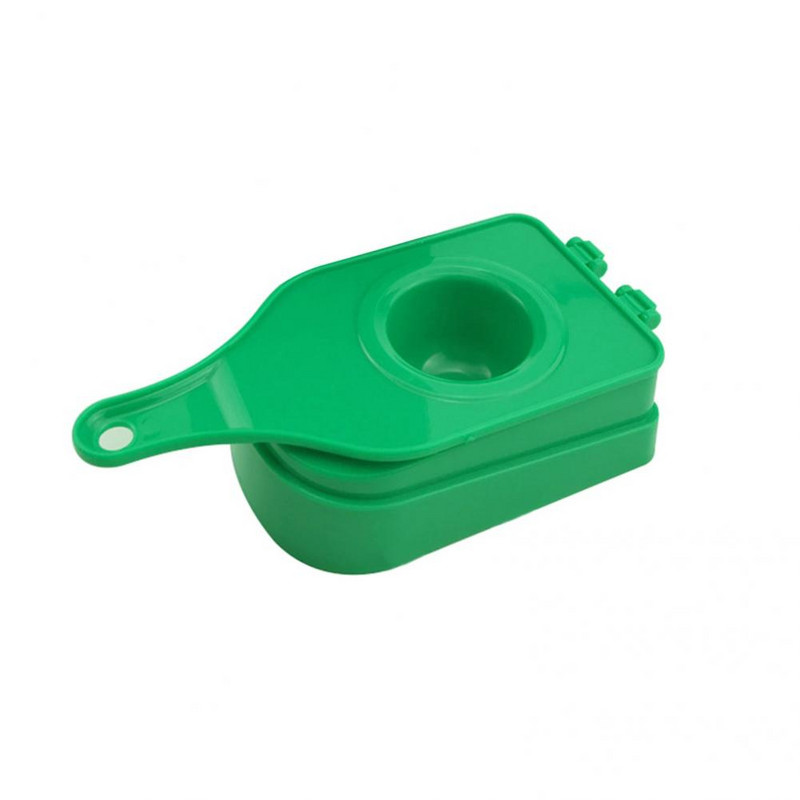 Töltött útifű-készítő kényelmes függőlyuk Könnyen tisztítható útifű-sajtoló hordozható Toston húsgombóc