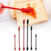 1/3 vnt Virtuvės silikoninis kreminis sviestinis pyragas Mentele Mini torto kremo gremžtukai Stiklainis šaukštas kepimo įrankis Virtuvės priedai