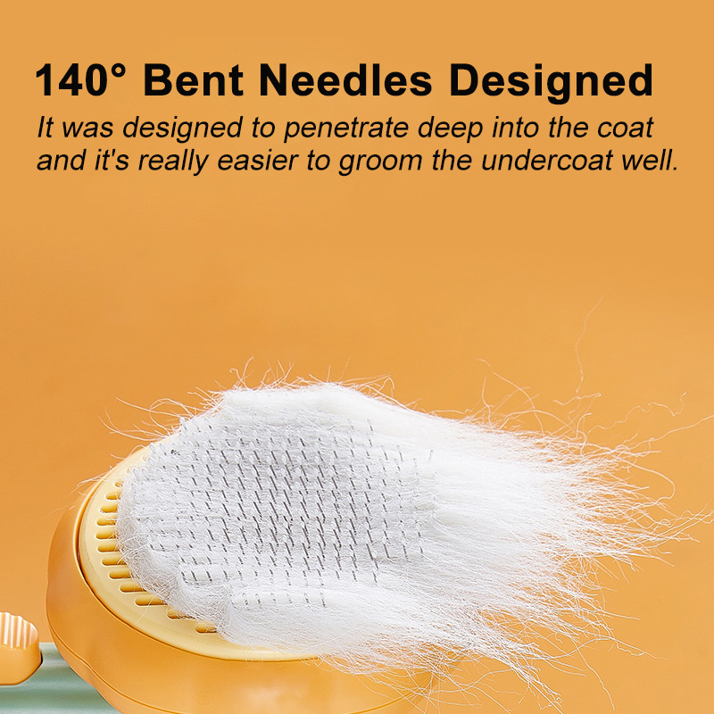 Sütőtök szőrkefe macskáknak Kutyák cicák Kerülje el a szőrlabdát.