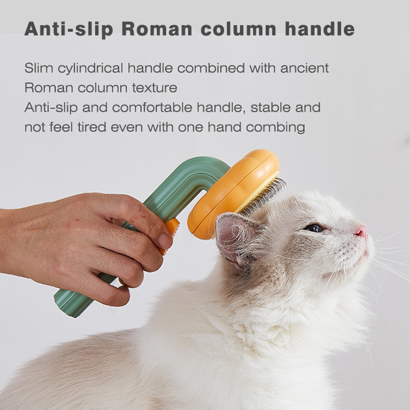 Sütőtök szőrkefe macskáknak Kutyák cicák Kerülje el a szőrlabdát.