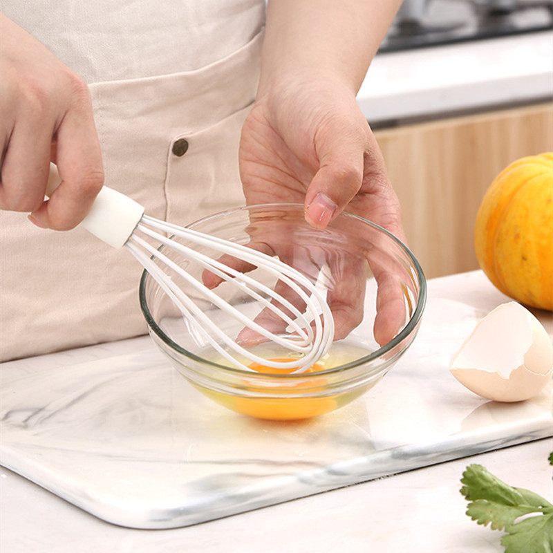 Szilikon konyhai eszközök Élelmiszer minőségű, tapadásmentes sütés-sütőlapát Szilikon olajos ecset Tojáshabverő Ételkapocs Konyhai kiegészítők