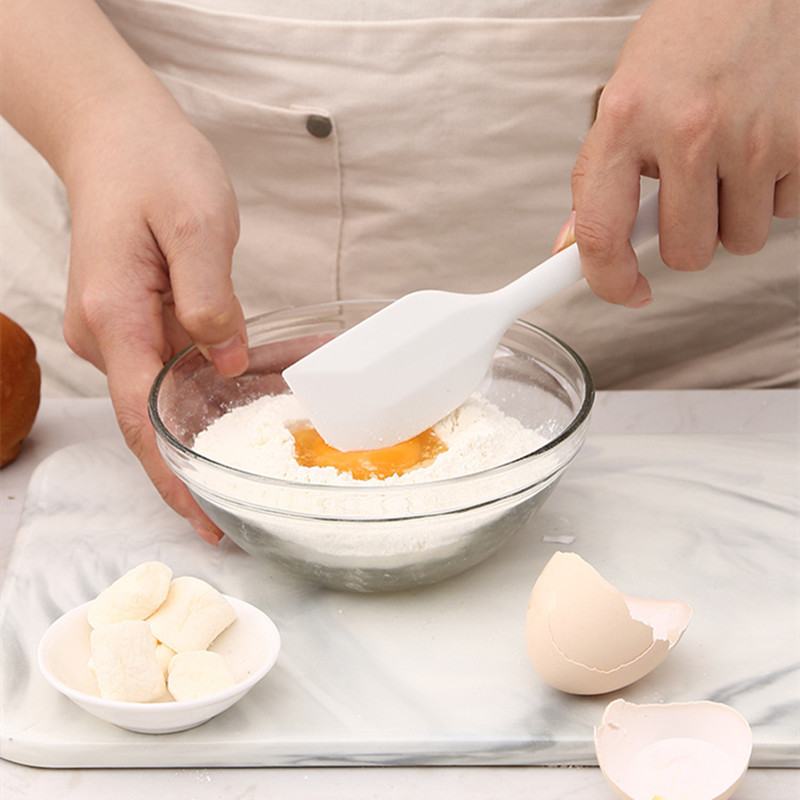 Szilikon konyhai eszközök Élelmiszer minőségű, tapadásmentes sütés-sütőlapát Szilikon olajos ecset Tojáshabverő Ételkapocs Konyhai kiegészítők