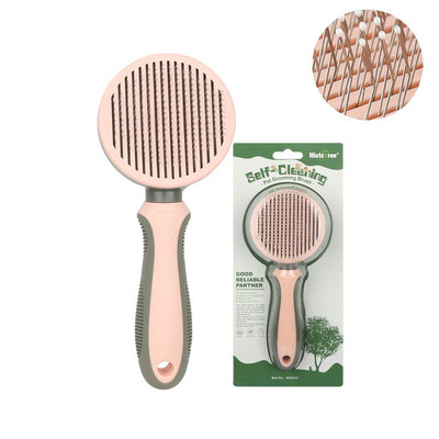 Kisállat macskakefe Kutyafésűs szőr eltávolítja a kisállatszőrt fésű öntisztító kefe macskáknak Kutyáknak eltávolítja a kusza szőrt Macskatartozékok