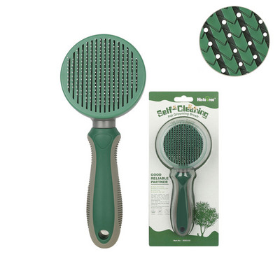 Kisállat macskakefe Kutyafésűs szőr eltávolítja a kisállatszőrt fésű öntisztító kefe macskáknak Kutyáknak eltávolítja a kusza szőrt Macskatartozékok