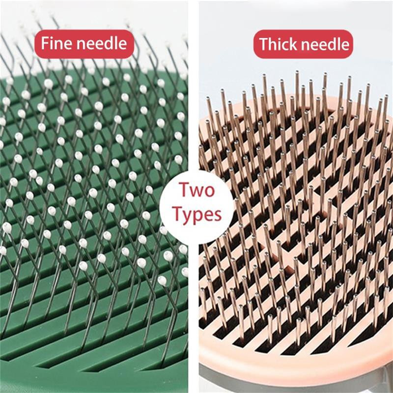 Kisállat macskakefe Kutyafésűs szőr eltávolítja a kisállatszőrt fésű öntisztító kefe macskáknak Kutyáknak eltávolítja a kusza szőrt Macskatartozékok