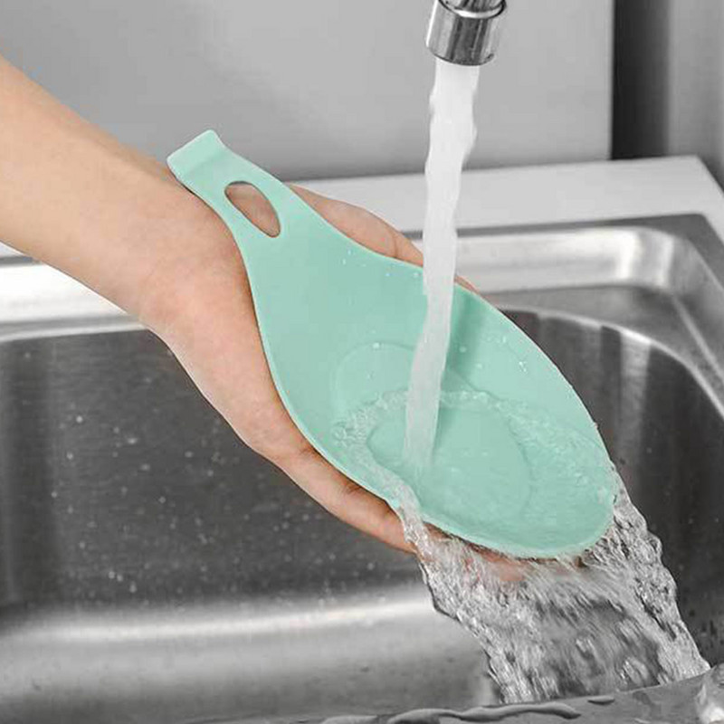 Tea Time Essential szilikon kanál pihentető teákhoz és merőkanálokhoz – Tiszta és rendezett konyhai Le Creuset kanálpihenő