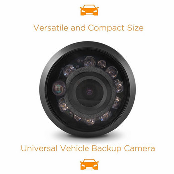 4,3-инчов монитор с огледало за обратно виждане за кола Водоустойчива камера за заден ход за нощно виждане с HD екран Дисплей за задно виждане на превозно средство