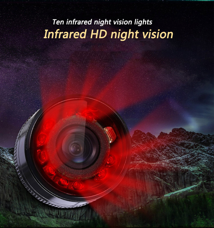 4,3 hüvelykes autós visszapillantó tükör monitor Vízálló éjjellátó tolatókamera HD képernyős jármű visszapillantó kijelzővel