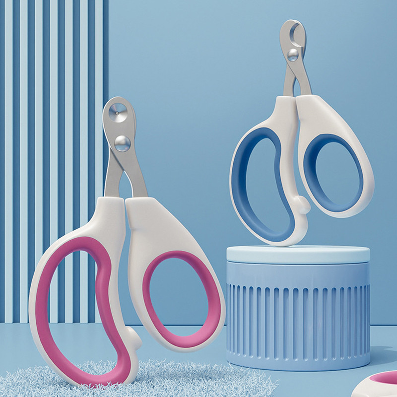 Professzionális macska körömvágók kis macskák kutyáihoz, rozsdamentes acél kölyökkutya körömvágó kisállat körömápoló ollók trimmer