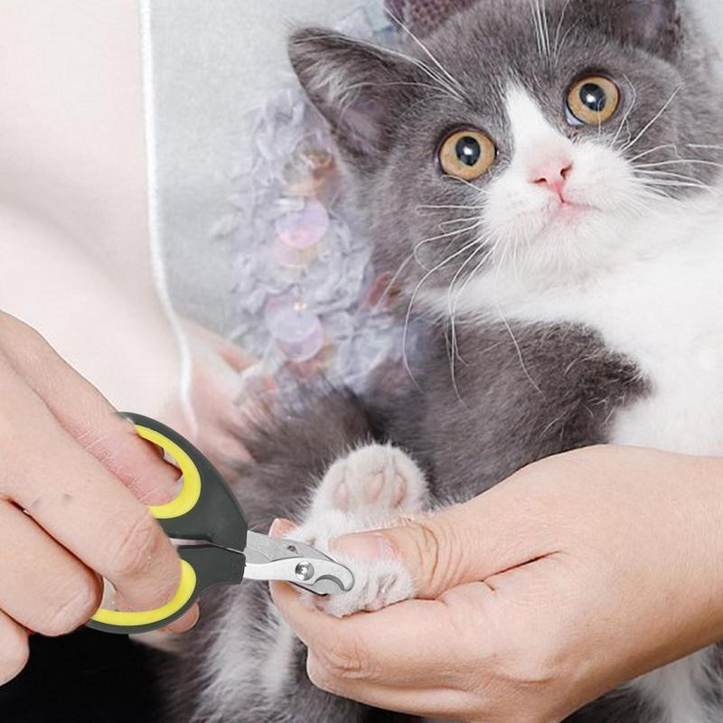 Kutya körömvágó olló macska és kutya körömolló éles rozsdamentes acél késfej nagy és kis kedvencek kellékei