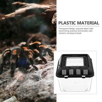 Πλαστικά δοχεία-δεξαμενή Χελώνα Χελώνα Αξεσουάρ Habitat Climb Home Turtle Plastic Aquarium Handle Raising