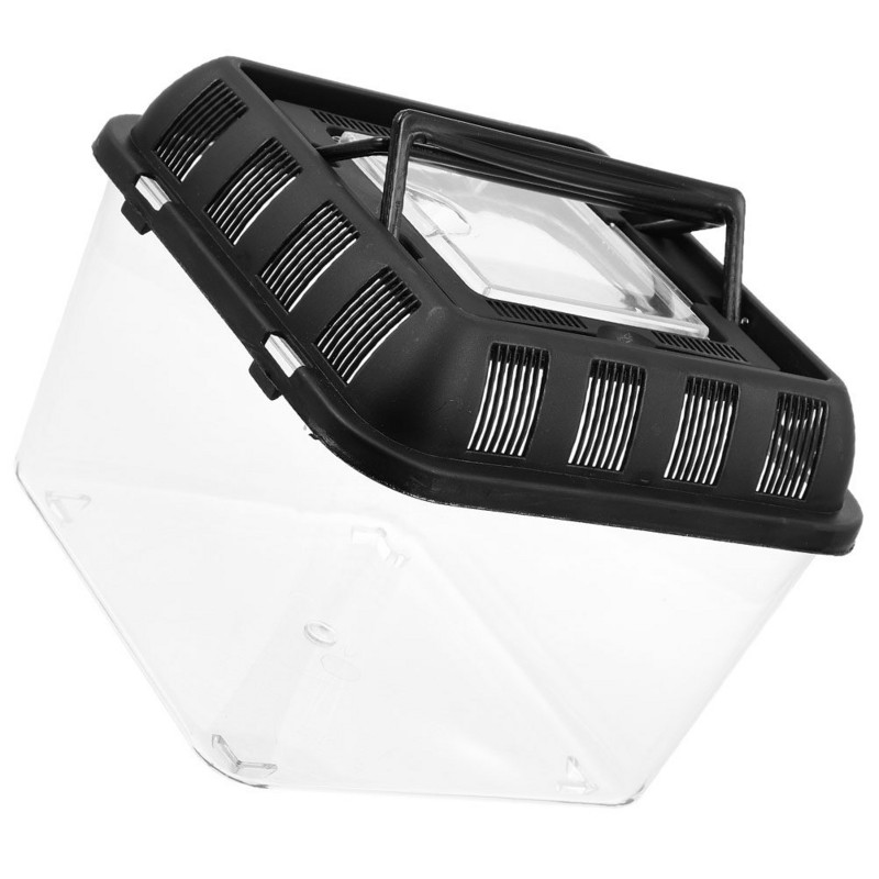 Műanyag konténerek sss tartály teknős élőhely kiegészítők mászni otthon teknős műanyag akvárium fogantyú emelése