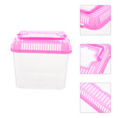 Akrilo skaidrus dėklas roplių vėžlių baseino akvariumo rezervuaras amfibijos gyvūnas