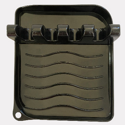 1 db-os spatula állvány skandináv stílusú edényfedeles lapátos tárolóállvány Egyszerű praktikus többfunkciós konyhai kellék csúszásmentes műanyag alátét