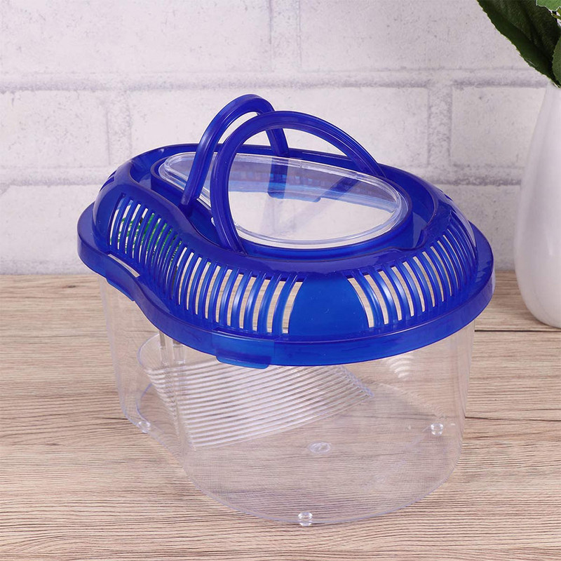 Teknős hengeres szárító platform tartály műanyag hal tengeri teknős nagy üveg terrárium