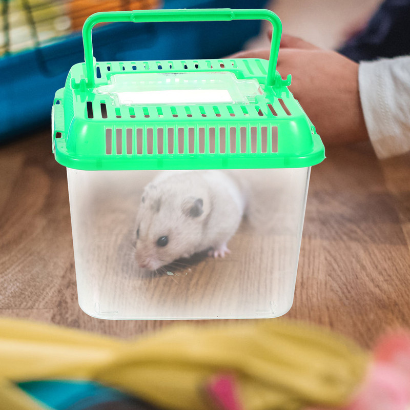 Terrárium Fogger Pet Box átlátszó tok hüllőtároló fészek teknős tartály műanyag tenyésztés élő kétéltű állat