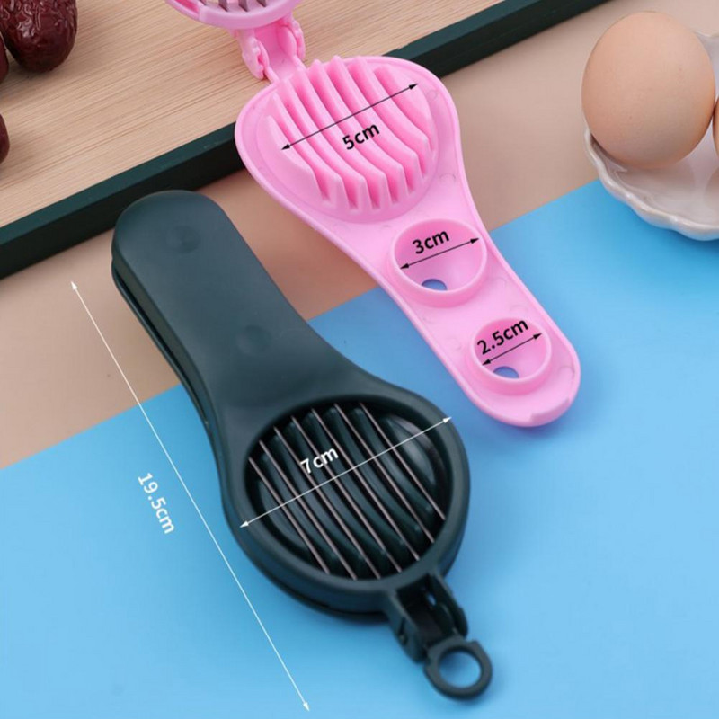 Cseresznyegyümölcs konyhai kancsó eltávolító Gyümölcskancsó szeletelő pengével, rozsdamentes acél gödöreltávolító magszeletelő konyhai kütyük