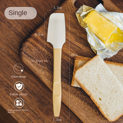 2023 m. silikoninis minkštas gremžtuvas, skirtas kepimo kreminiam pyragui. Virtuvės grandiklis Įrankiai Uogienė Mentele Peilis Buitinis Atsparumas Aukštai Temperatūrai