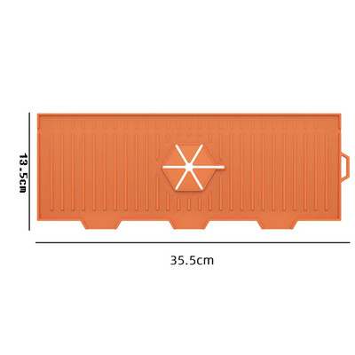Konyhai szilikon csaptelep szőnyeg mosogató fröccsenő munkalap szárító szőnyeg védő fürdőszoba konyhai munkalap lefolyószőnyeg