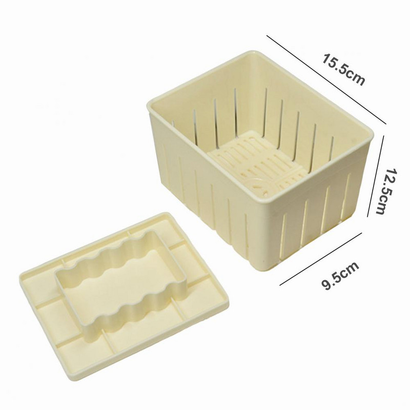 1 rinkinys Patogus naminis tofu formavimas Profesionalus tofu preso formos tuščiaviduris tofu gaminimo naminis sojų varškės formavimo aparatas