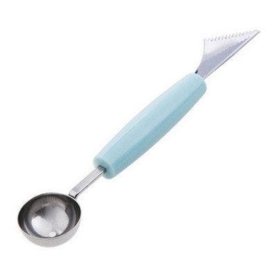 Kuhinjski novi gadget Voćni pladanj s dvije glave od nehrđajućeg čelika Skuter Party Skuter za rezbarenje voća Skuter za sladoled Voćni skuter