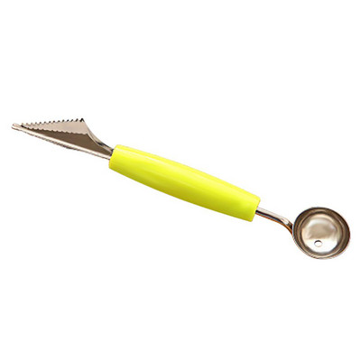 Kuhinjski novi gadget Voćni pladanj s dvije glave od nehrđajućeg čelika Skuter Party Skuter za rezbarenje voća Skuter za sladoled Voćni skuter