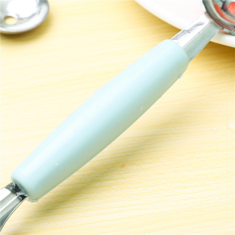 Kuhinjski novi gadget Voćni pladanj s dvije glave od nehrđajućeg čelika Skuter Party Skuter za rezbarenje voća Skuter za sladoled Voćni skuter