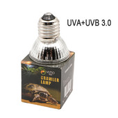 25/50/75W UVA+UVB 3.0 Lampa za gmazove Žarulja za sunčanje Kornjače UV žarulje za grijanje Lampa za grijanje Vodozemci Gušteri Regulator temperature
