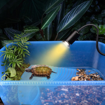 25/50/75W UVA+UVB 3.0 Лампа за влечуги Крушка за костенурка UV крушки Нагревателна лампа Земноводни Гущери Регулатор на температурата