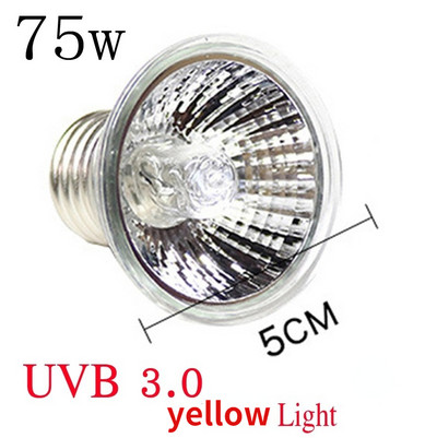 220V 25/50/75W UVA+UVB Ερπετό Λαμπτήρας Χελώνα Λαμπτήρες UV Λαμπτήρες θέρμανσης Λαμπτήρες Αμφιβίων Σαύρες Ελεγκτής θερμοκρασίας
