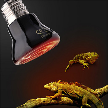 E27 FarInfrared Keramic Pet Heating Tortoise Spider Reptiles Heater Θερμότερη λάμπα 25W50W75W100W 220V