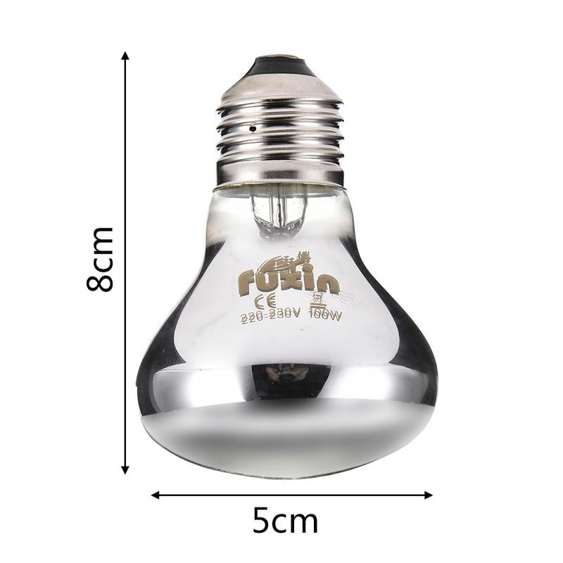 Lampă de încălzire pentru animale de companie E27 zi noapte pentru amfibieni șarpe lampă încălzire reptile bec lumină UV 25W 50W 100W AC220-230V iarna fierbinte pentru animale de companie