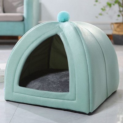 Kačių lovos kačių lizdas sustorintas tinklas raudonas lizdas „Four Seasons“ universalus žiemos šiltas šunų lizdas kačių lizdas uždarytas „Four Seasons“ kačių reikmenys