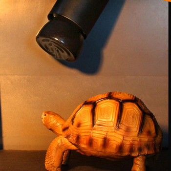 W 50W 75W 100W E27 Отоплителна лампа за домашни любимци Черен инфрачервен керамичен излъчвател Топлинна крушка Pet Brooder Пилета Лампа за влечуги Forceful