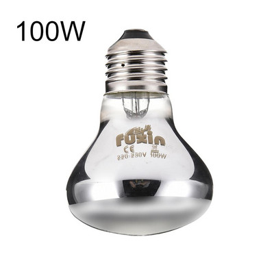 W 50W 75W 100W E27 Žarulja za grijanje kućnih ljubimaca Crni infracrveni keramički emiter Žarulja za grijanje Pet Brooder Pilići Lampa za gmazove Snažna
