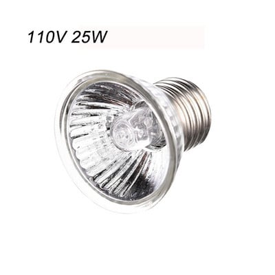 Kilpkonnasisaliku peesituslamp 25W 50W 75W 100W lemmikloomaküte E27 pirn Kameeleon Madu Kilpkonn Roomaja küttevalgusti UVA+UVB päikesevalgus