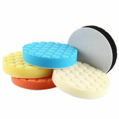 Set de tampon de lustruit 5 buc. Set de tampoane de lustruit pentru mașină cu filet.