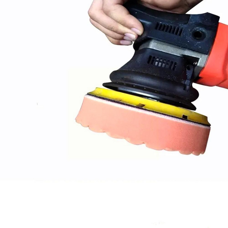 Set de tampon de lustruit 5 buc. Set de tampoane de lustruit pentru mașină cu filet.